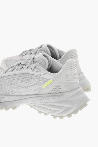 PLEASURES Low Spirex Fabric and Rubber Sneakers