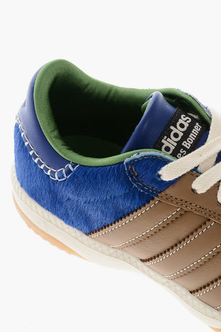 Low Bicolour Leather Sneakers