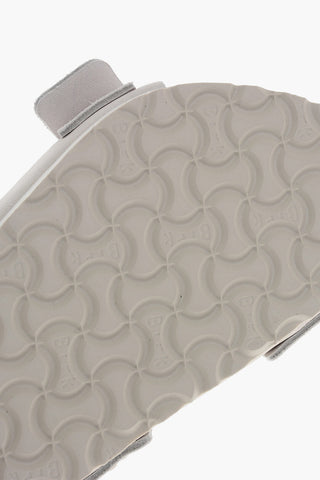 TEKLA 스웨이드 샌들 퍼 안감