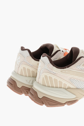 Low VELOPHASIS Perforated Leather and Fabric Sneakers