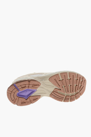 Low VELOPHASIS Perforated Leather and Fabric Sneakers
