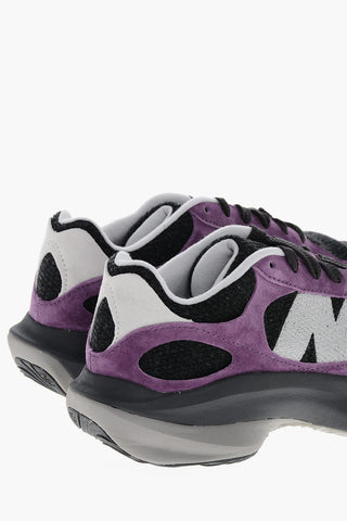 투톤 스웨이드 로우 스니커즈