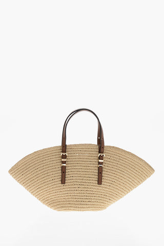 MICHAEL Borsa Tote in Rafia 