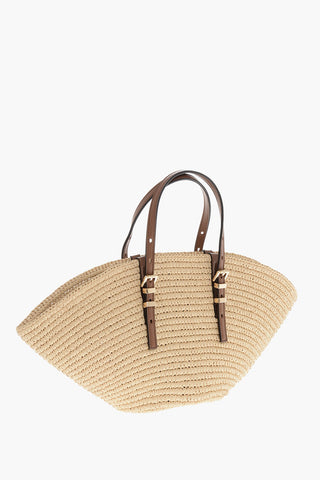 MICHAEL Borsa Tote in Rafia 