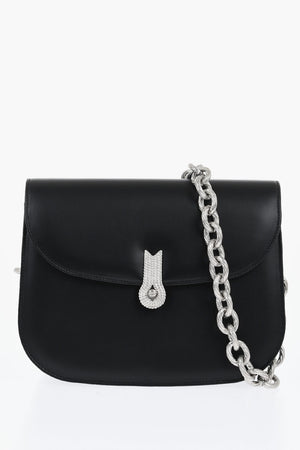 Ledertasche CACCIATORA mit Kettenriemen