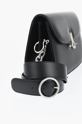 Borsa CACCIATORA in Pelle con Tracolla Chain