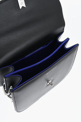 Borsa CACCIATORA in Pelle con Tracolla Chain