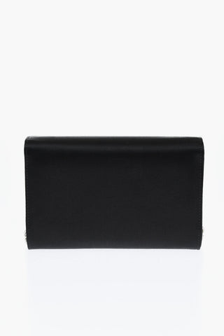 Borsa a Spalla QUEEN MID in Satin con Tracolla Chain