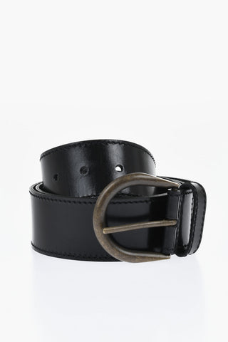 Leather Belt Vintage Effect 50mm