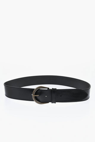 Leather Belt Vintage Effect 50mm
