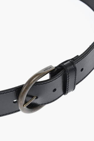 Leather Belt Vintage Effect 50mm
