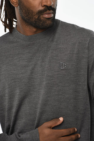 Lightweight Virgin Wool Crewneck Sweater