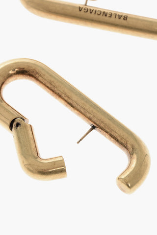Antique Gold-Tone Metal Earrings