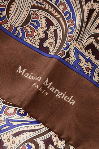 MM1 MM10 Patterned Silk Foulard