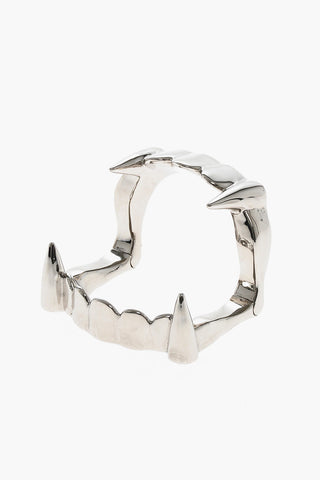 Bracciale VAMPIRE TEETH in Metallo Lucido 
