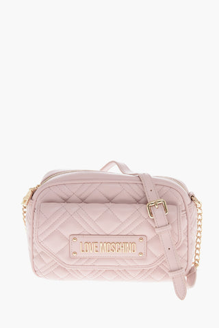 LOVE Gestepptes Camera-Bag aus Veganleder