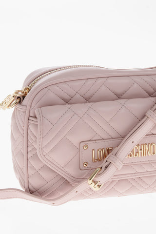 LOVE Gestepptes Camera-Bag aus Veganleder
