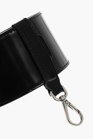 Belt-Shaped Leather Keychain