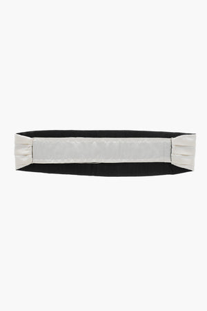 Pleated Silk Cummerbund