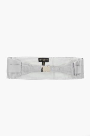 Pleated Silk Cummerbund