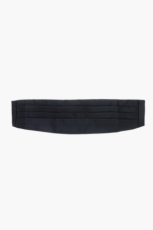Pleated Satin Cummerbund