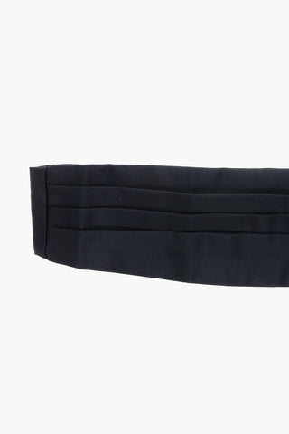 Pleated Satin Cummerbund