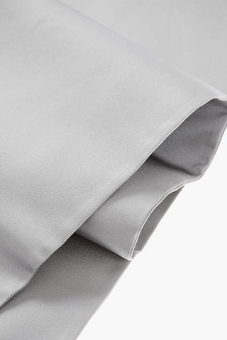 Einfarbiges Foulard aus reiner Seide