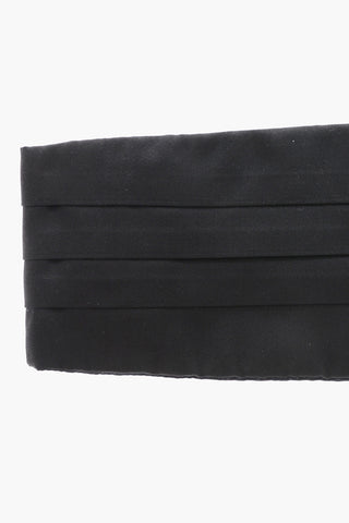 Pleated Silk Cummerbund