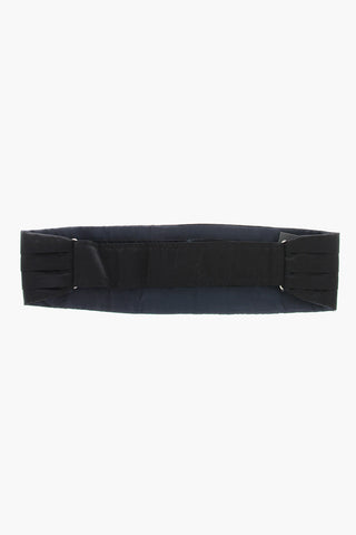Pleated Silk Cummerbund