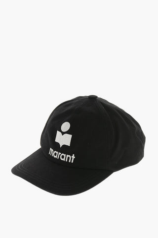 Solid-Color Baseball Cap TYRON with Embroidered Logo