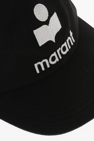 Solid-Color Baseball Cap TYRON with Embroidered Logo
