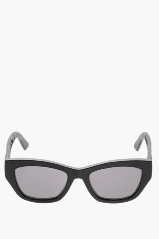 Solid-Color Cat-Eye Sunglasses VERY DIOR with Cannage Detail on Temples