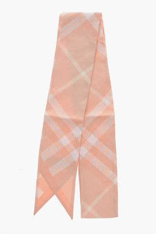 Foulard Slim Fit In Seta