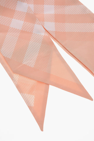 Foulard Slim Fit In Seta