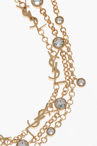 Monogram and Jewels Multichain Bracelet