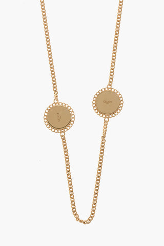 Médaille Heirlooms Gold-Tone Brass Necklace