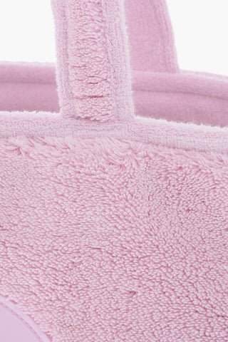 Tote Bag aus Baumwoll-Frottee PUNCH mit geprägtem Logo