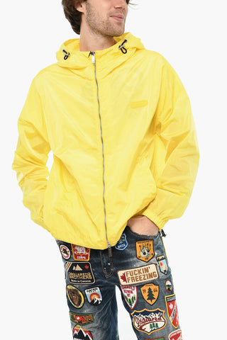 Nylon Hooded Jacket