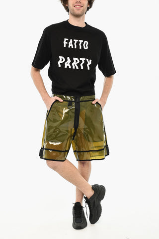 Transparente PVC-Shorts