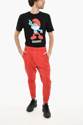 Lightweight Cotton Joggers with Elastic Waistband