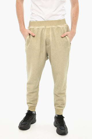 Joggers in Cotone a Tinta unita