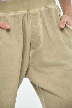 Einfarbige Joggers aus Baumwolle