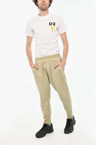 Joggers in Cotone a Tinta unita