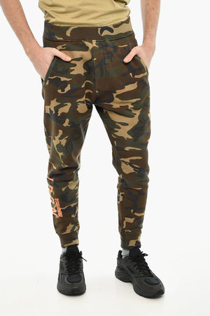 Camouflage-Joggers mit aufgesetzten Taschen