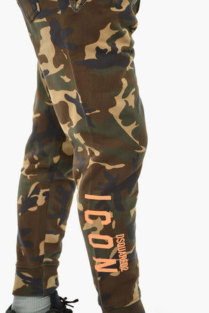 Camouflage-Joggers mit aufgesetzten Taschen