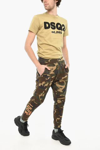 Camouflage-Joggers mit aufgesetzten Taschen