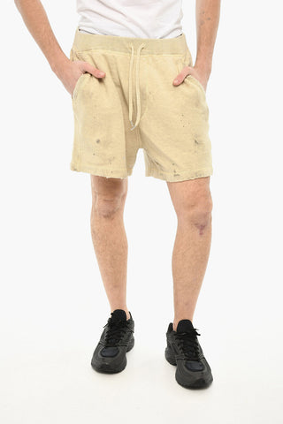 Solid-Color Cotton Shorts