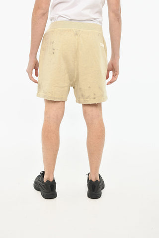 Solid-Color Cotton Shorts