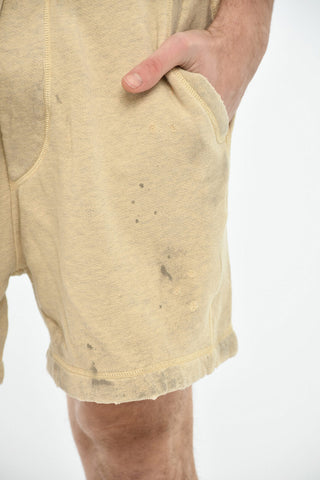 Solid-Color Cotton Shorts