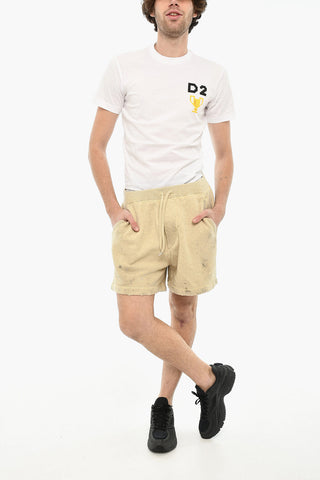 Solid-Color Cotton Shorts